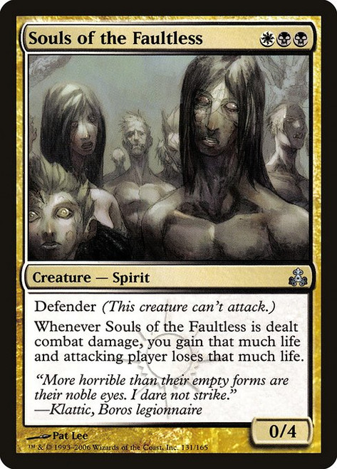 Souls of the Faultless (GPT) (Foil) (#131)