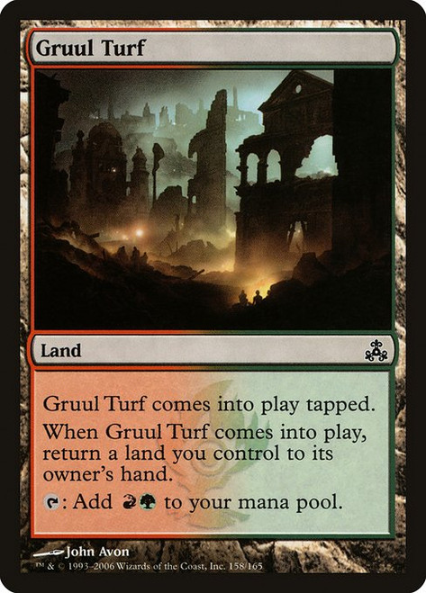 Gruul Turf (GPT) (Foil) (#158)
