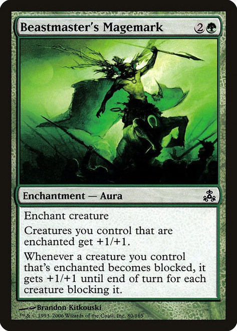 Beastmaster's Magemark (GPT) (Foil) (#80)