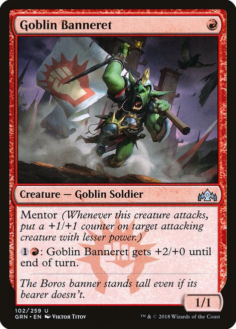 Goblin Banneret (GRN) (Foil) (#102)