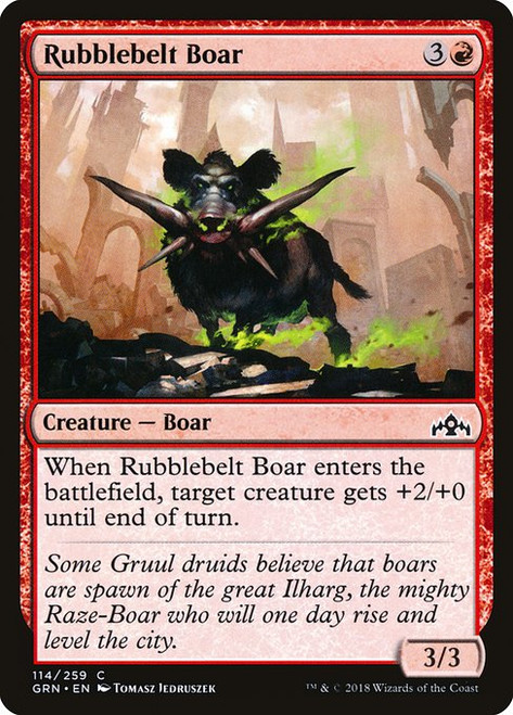 Rubblebelt Boar (GRN) (#114)