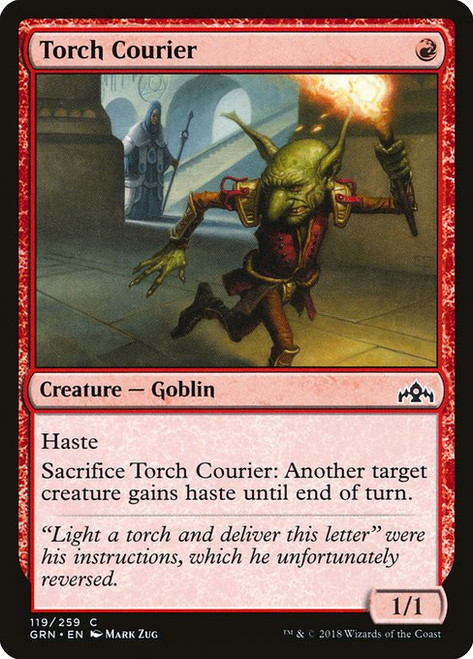 Torch Courier (GRN) (Foil) (#119)