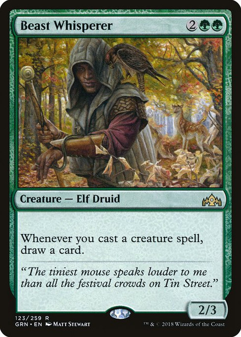 Beast Whisperer (GRN) (Foil) (#123)