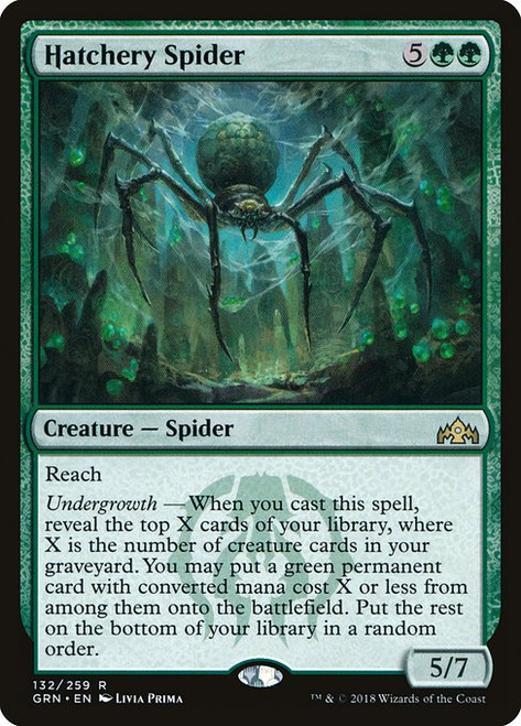 Hatchery Spider (GRN) (Foil) (#132)