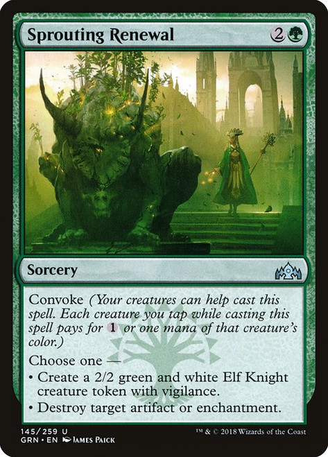 Sprouting Renewal (GRN) (Foil) (#145)