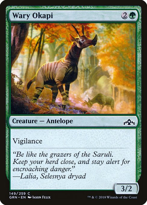 Wary Okapi (GRN) (#149)