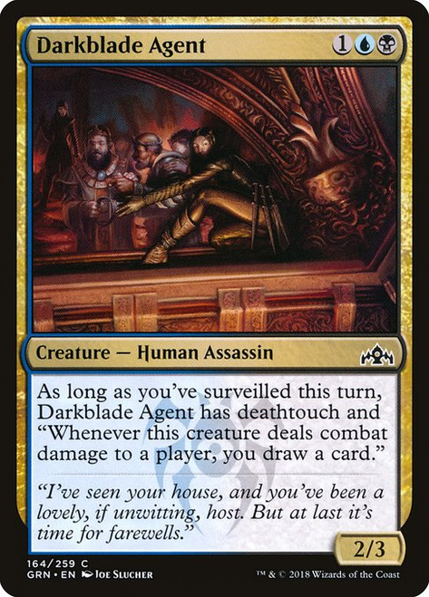 Darkblade Agent (GRN) (Foil) (#164)