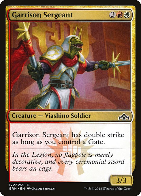 Garrison Sergeant (GRN) (#172)