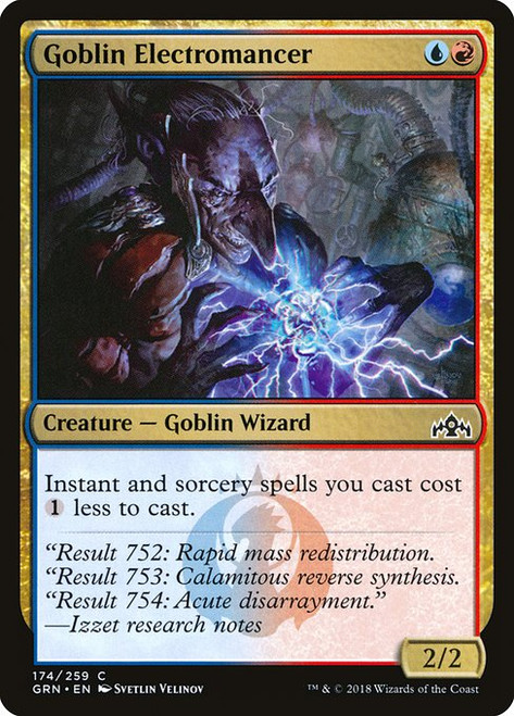 Goblin Electromancer (GRN) (Foil) (#174)