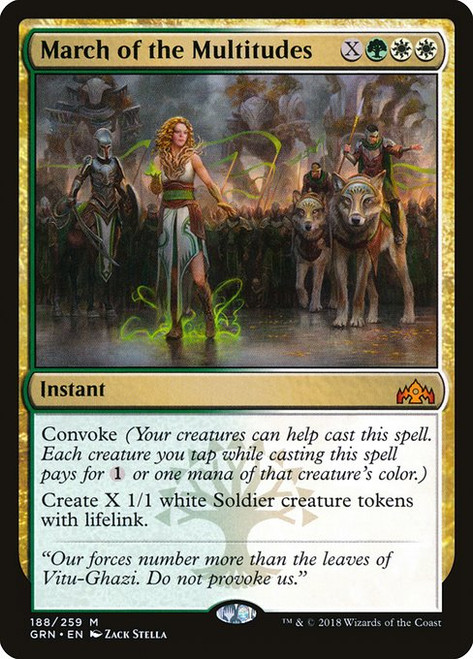 March of the Multitudes (GRN) (Foil) (#188)