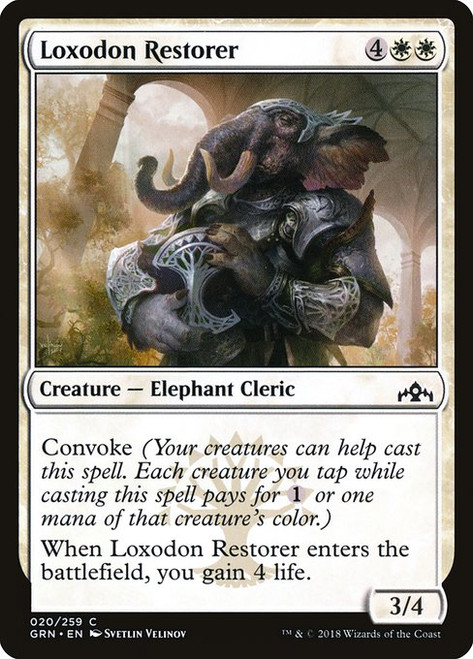 Loxodon Restorer (GRN) (#20)