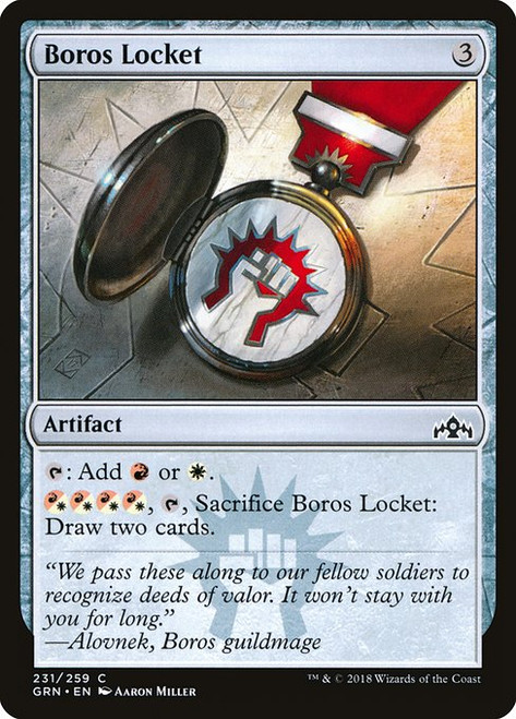 Boros Locket (GRN) (Foil) (#231)