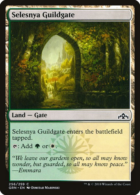Selesnya Guildgate (GRN) (Foil) (#256)