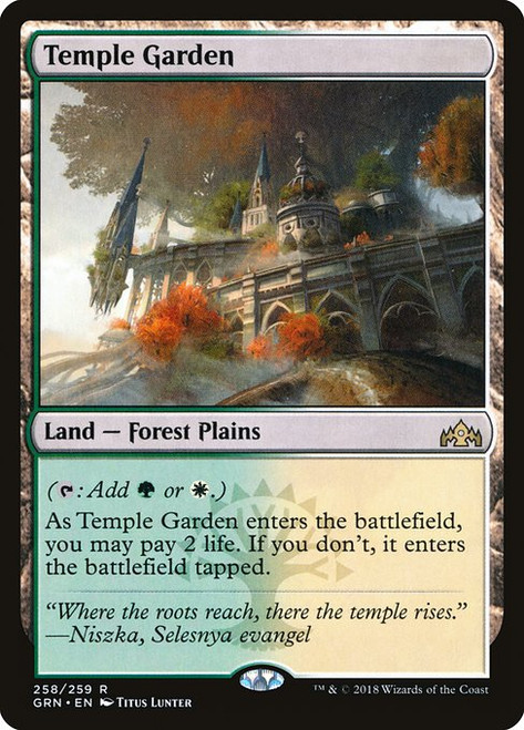 Temple Garden (GRN) (Foil) (#258)