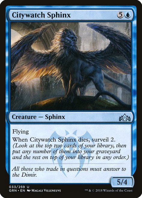 Citywatch Sphinx (GRN) (Foil) (#33)