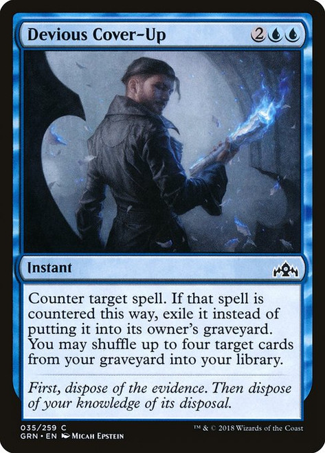 Devious Cover-Up (GRN) (Foil) (#35)