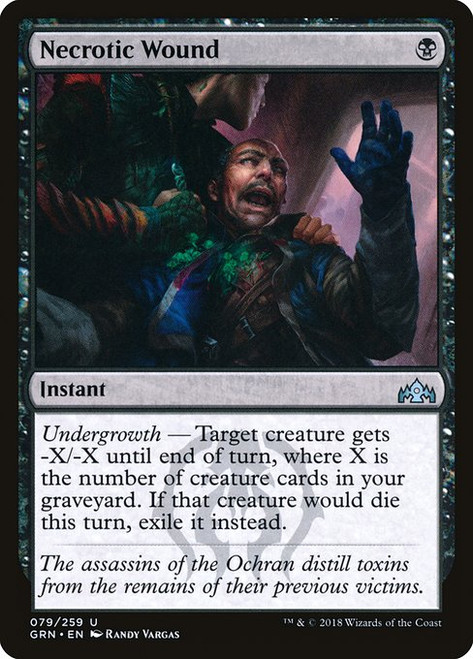 Necrotic Wound (GRN) (Foil) (#79)