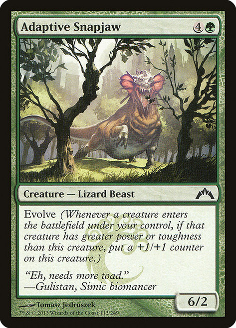 Adaptive Snapjaw (GTC) (Foil) (#113)
