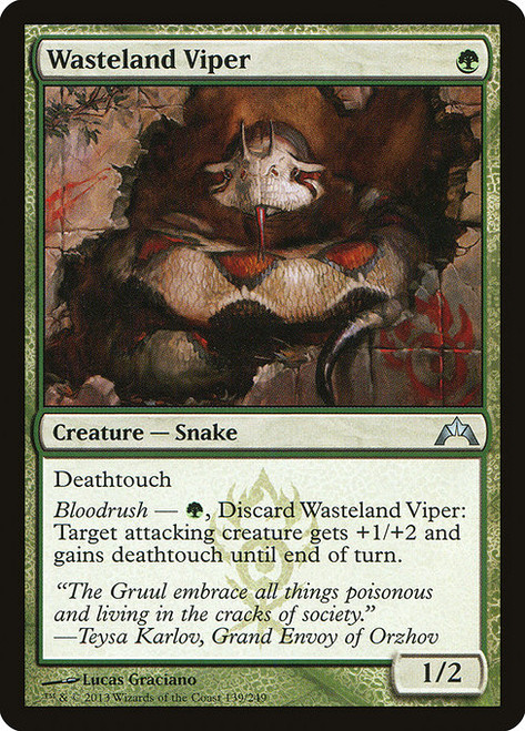 Wasteland Viper (GTC) (Foil) (#139)