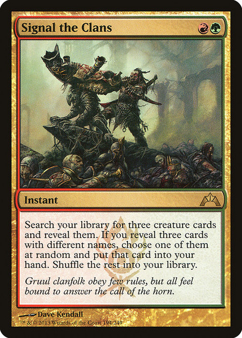 Signal the Clans (GTC) (#194)