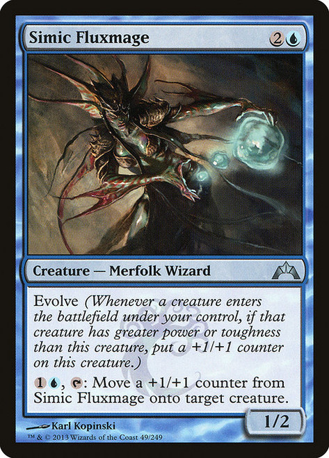 Simic Fluxmage (GTC) (Foil) (#49)