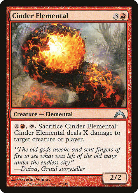 Cinder Elemental (GTC) (#87)