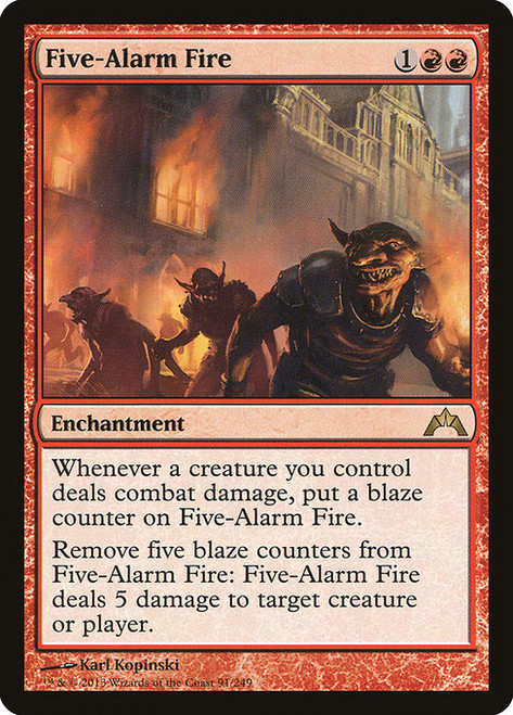 Five-Alarm Fire (GTC) (#91)