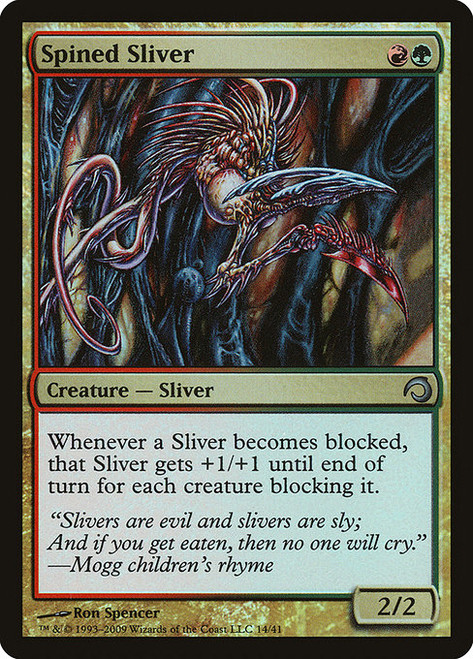 Spined Sliver (H09) (Foil) (#14)
