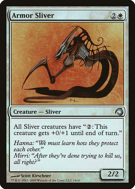 Armor Sliver (H09) (Foil) (#16)