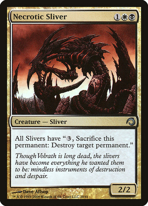 Necrotic Sliver (H09) (Foil) (#20)