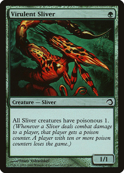Virulent Sliver (H09) (Foil) (#2)