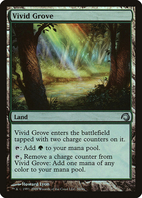 Vivid Grove (H09) (Foil) (#36)