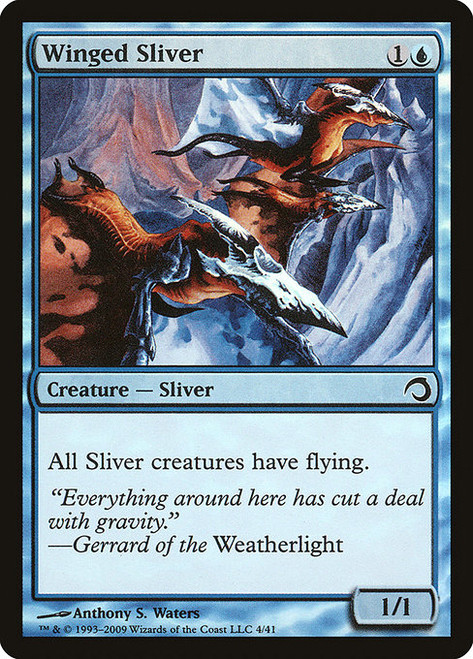 Winged Sliver (H09) (Foil) (#4)