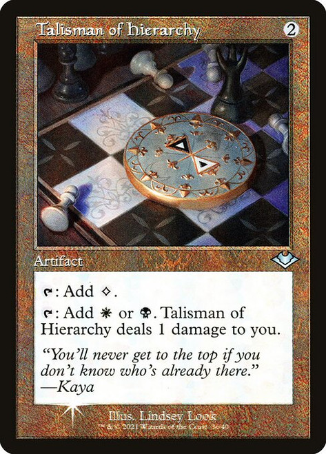 Talisman of Hierarchy (H1R) (Foil) (#36)