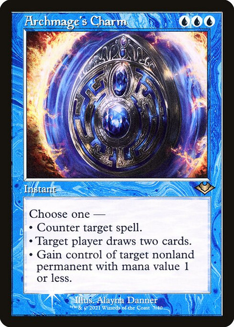 Archmage's Charm (H1R) (FoilEtched) (#7)