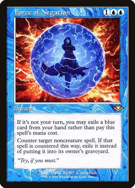 Force of Negation (H1R) (Foil) (#9)