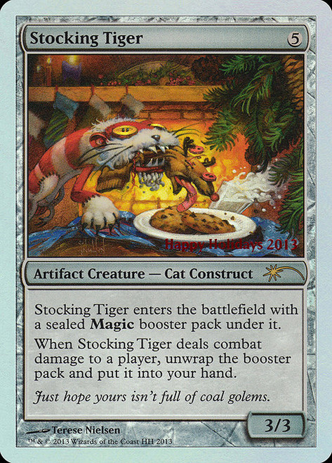Stocking Tiger (HHO) (Foil) (#13)
