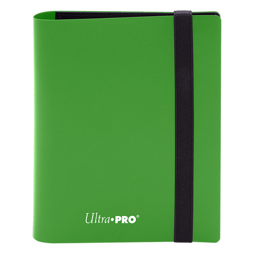 Ultra Pro - 2-Pocket Eclipse Lime Green PRO-Binder