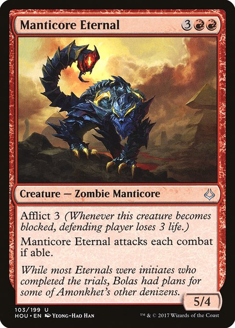 Manticore Eternal (HOU) (Foil) (#103)