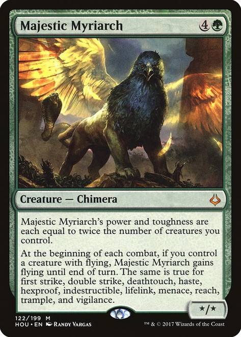 Majestic Myriarch (HOU) (Foil) (#122)
