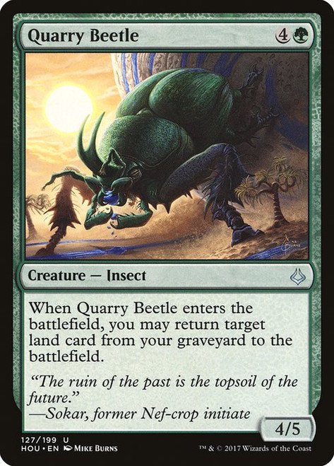 Quarry Beetle (HOU) (Foil) (#127)