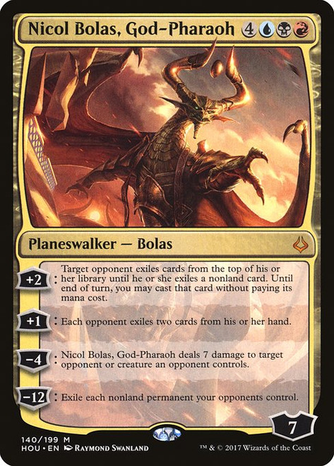 Nicol Bolas, God-Pharaoh (HOU) (Foil) (#140)