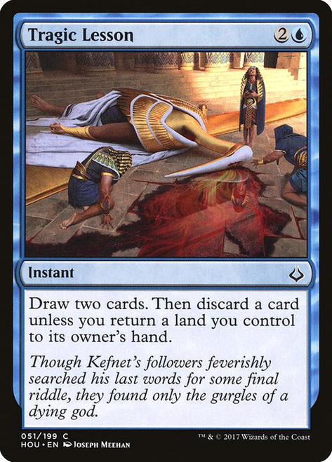 Tragic Lesson (HOU) (Foil) (#51)