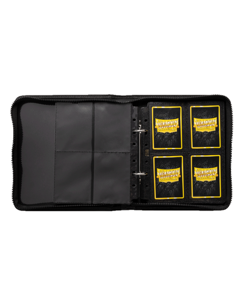 Dragon Shield Zipster Binder - Zipster Small - Iron Grey