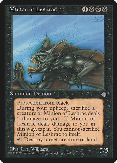 Minion of Leshrac (ICE) (#150)