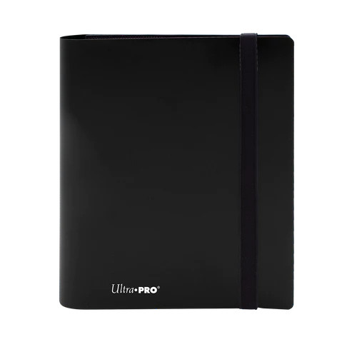 Ultra Pro - Eclipse 4-Pocket PRO-Binder - Jet Black