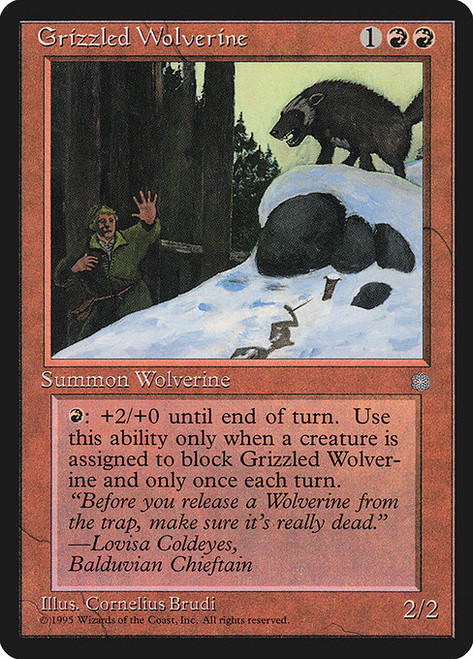 Grizzled Wolverine (ICE) (#192)