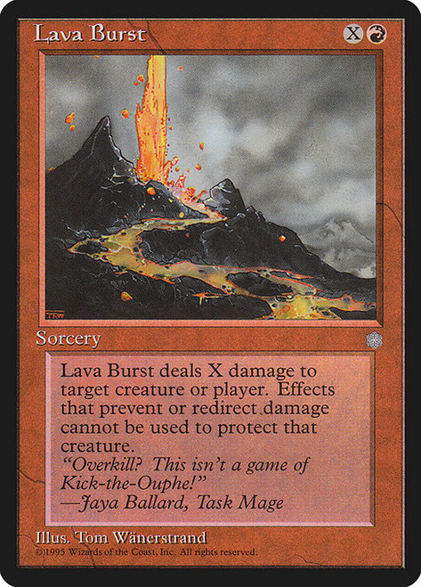 Lava Burst (ICE) (#198)