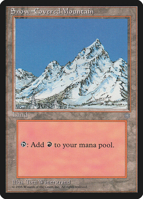 Snow-Covered Mountain (ICE) (#379)