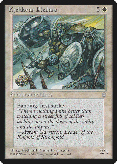 Kjeldoran Phalanx (ICE) (#37)
